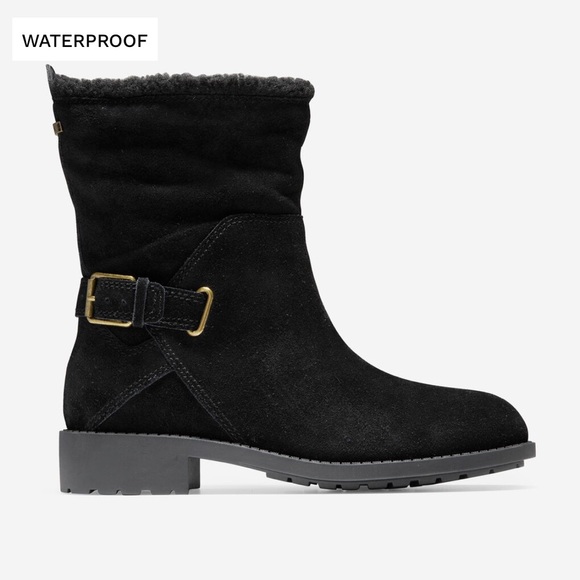 Cole Haan Shoes - NWT Cole Haan Quiana Bootie in Black Suede
